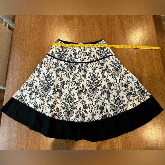 Vintage JKLA California A-Line Skirt Elastic Waist w/Side zipper - Picture 5 of 14